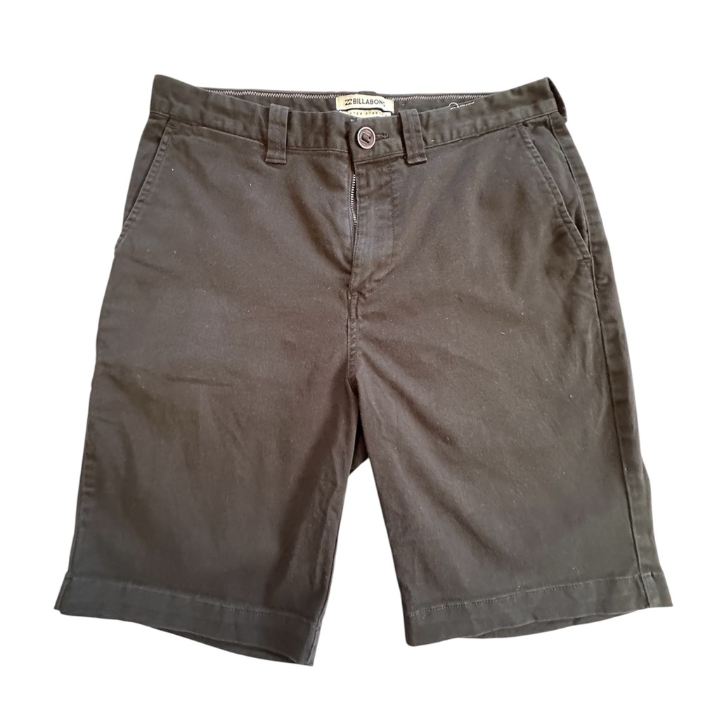 Billabong Men's Black Flat Front Shorts